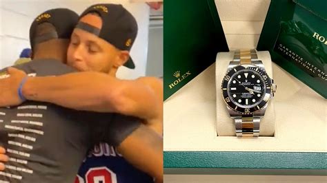 curry give rolex|Steph Curry Gifts Draymond Green, Andre Iguodala Rolexes After Setting.